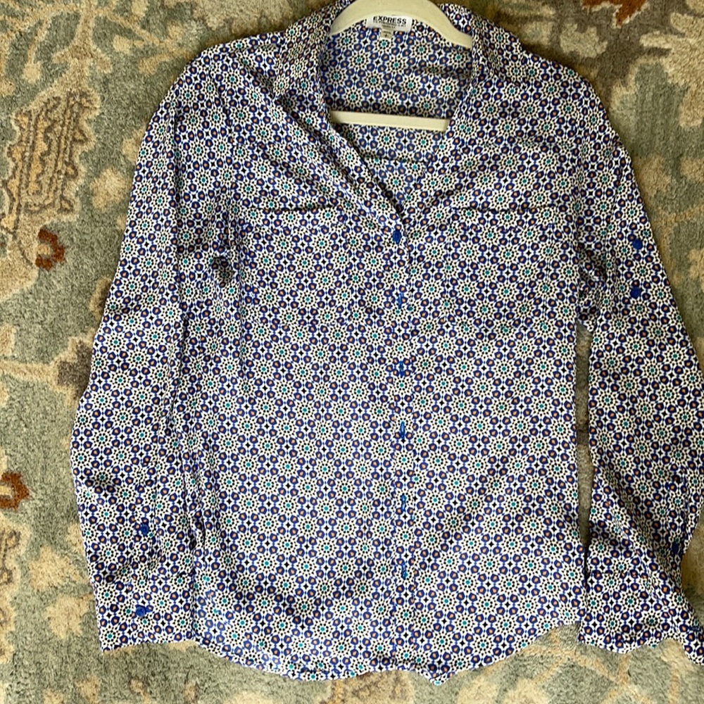 Express portofino shirt size s